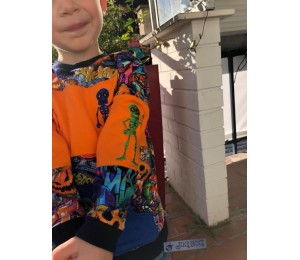 Stickserie - Happy Skulls inkl. Anhänger